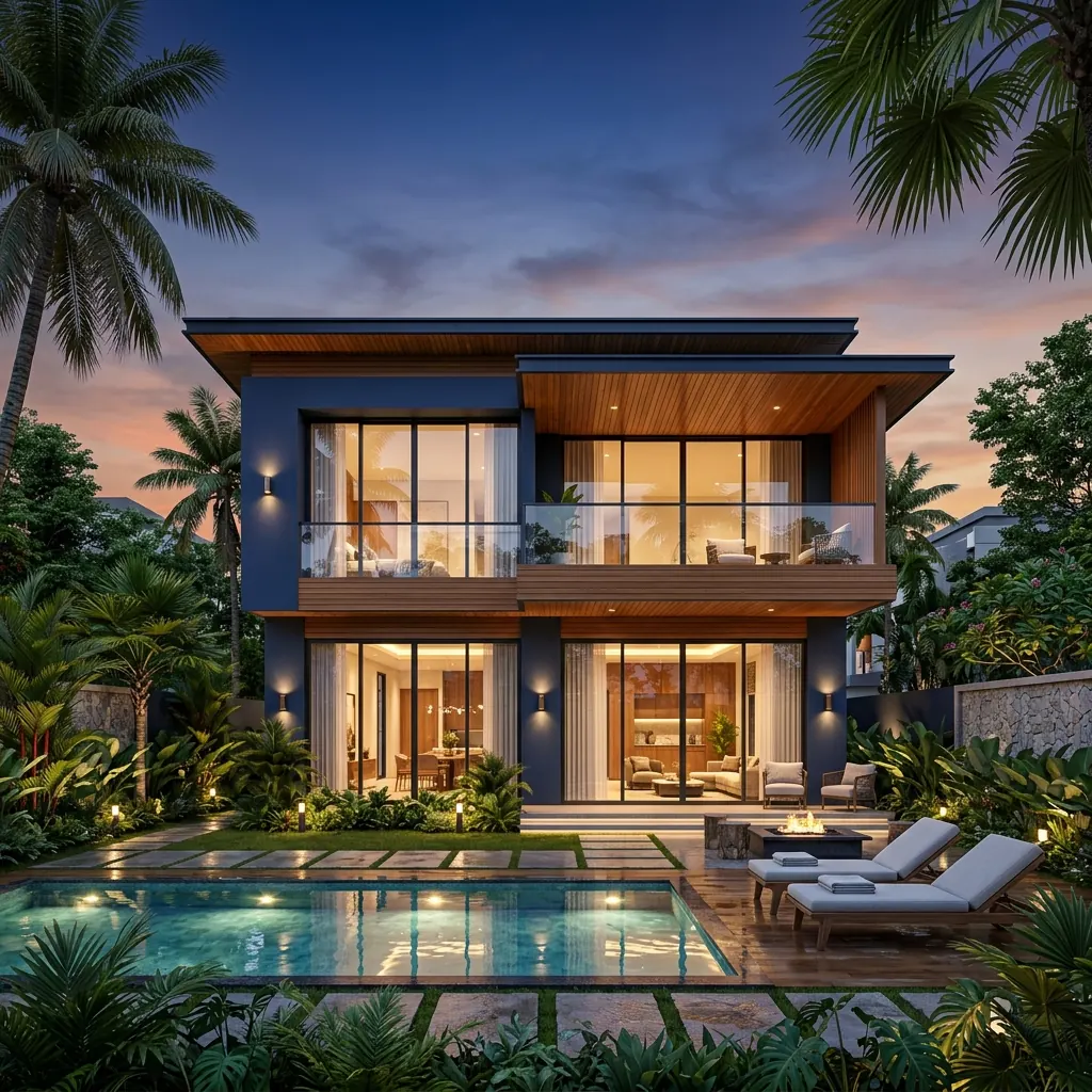 The Grand Residence Architectural Facade Render 1