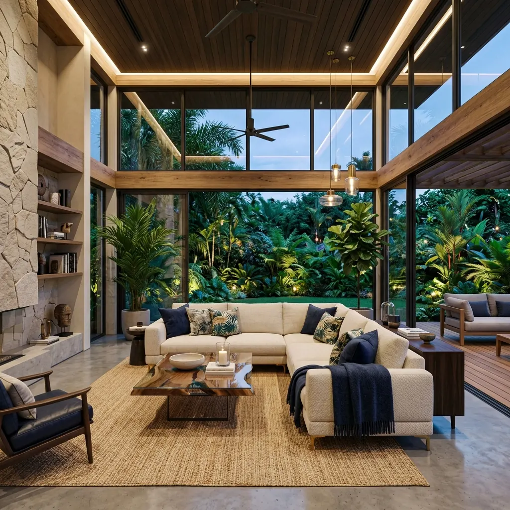 Tipe Villa Deluxe Interior Render 1